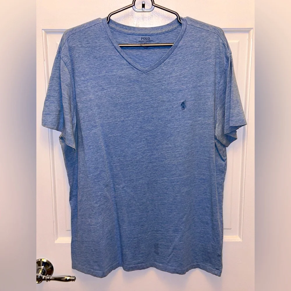 Polo by Ralph Lauren. V-neck shirts. Large. - Picture 3 of 3